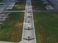 Pháo đài bay B-52 Mỹ diễn tập 'voi đi bộ' ở đảo Guam