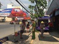 Đoàn Thanh niên Công an Đồng Nai đưa 'ATM gạo' lưu động đến với người nghèo