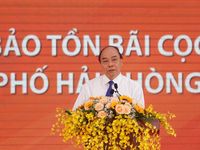 Thủ tướng dự lễ khởi công dự án bảo tồn bãi cọc Bạch Đằng