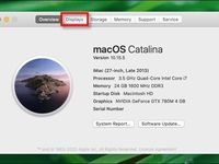 Cách xem độ phân giải màn hình trên máy Mac