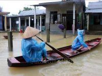 Tình hình mưa lũ ngày 21/10: Tập trung khắc phục hậu quả mưa lũ, ứng phó bão số 8
