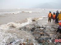 Hà Tĩnh sẵn sàng các phương án ứng phó với bão số 8
