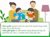 Phân biệt viêm phế quản và hen phế quản