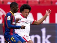 Sevilla 0-2 Barcelona: Messi ghi bàn trận thứ 6 liên tiếp
