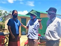 Những 'chiến sĩ áo trắng' Tây Nguyên ngăn dịch bệnh kép