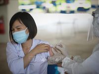 Bắc Giang tiêm vaccine phòng COVID-19 cho 300 công nhân