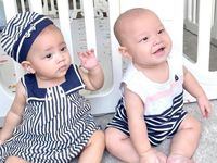 Hồ Ngọc Hà đặt tên mới cho 2 nhóc tì Lisa - Leon, tưởng không hợp nhưng hợp không tưởng