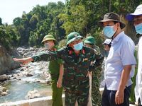 Toàn cảnh tìm kiếm các công nhân mất tích Thủy điện Rào Trăng 3