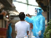 Hà Nội phong tỏa ngõ có 4 ca dương tính nCoV