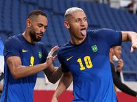 Olympic Brazil vào tứ kết sau trận thắng 3-1