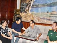 Anh là vị tướng rất có tâm với bộ đội
