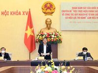 Đoàn giám sát của Quốc hội về công tác quy hoạch làm việc với Bộ Xây dựng
