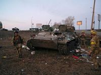 Quân đội Ukraine phản công mãnh liệt, giành lại quyền kiểm soát Derhachi