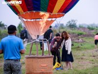 Trải nghiệm khinh khí cầu lần đầu xuất hiện ở Hà Nội