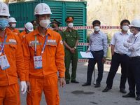 Điện lực Nam Định diễn tập đảm bảo cấp điện phục vụ SEA Games 31
