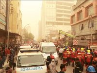 Nhiều người bị chôn vùi trong vụ sập cao ốc tại Iran