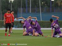 U23 Việt Nam có buổi tập đầu tiên tại UAE chuẩn bị giải U23 châu Á