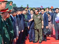 Toàn cảnh Lễ kỷ niệm 45 năm 'Con đường tiến tới đánh đổ chế độ diệt chủng Pol Pot' tại Việt Nam qua ảnh