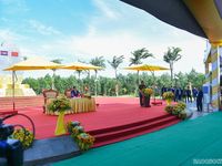 Toàn cảnh Lễ kỷ niệm 45 năm 'Con đường tiến tới đánh đổ chế độ diệt chủng Pol Pot' tại Việt Nam qua ảnh