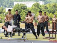 Mãn nhãn ngắm CSCĐ kỵ binh cùng mô tô đặc chủng lần đầu xuất hiện ở Lào Cai