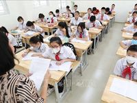 Hà Nội: Học sinh các khối tập trung, chuẩn bị cho năm học mới