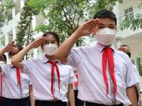 Hà Nội: Học sinh các khối tập trung, chuẩn bị cho năm học mới