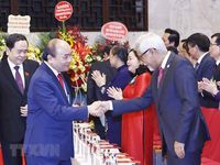 Hình ảnh Chủ tịch nước dự Đại hội thứ XI Hội Chữ thập Đỏ Việt Nam