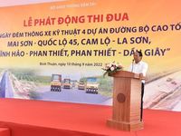 Tiến độ thi công cao tốc là thước đo trách nhiệm, danh dự, thương hiệu của nhà thầu