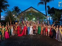 Thùy Tiên 'lấn át' Thiên Ân và các người đẹp quốc tế Miss Grand International 2022