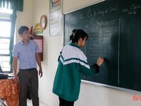 Các trường học ở Hà Tĩnh tăng cường thời lượng ôn tập cho học sinh lớp 9