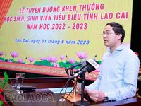 Khen thưởng 550 học sinh, sinh viên tiêu biểu năm học 2022 - 2023