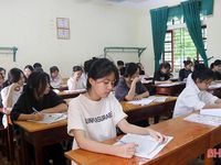 Trường học ở Hà Tĩnh tập trung hệ thống kiến thức, củng cố kỹ năng cho học sinh lớp 12