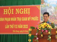 Trại giam Mỹ Phước tổ chức hội nghị gia đình phạm nhân