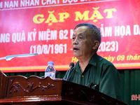 Tọa đàm, tặng quà nhân kỷ niệm 62 năm 'Thảm họa da cam Việt Nam'