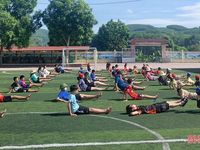 Học sinh miền núi Vũ Quang được học bơi miễn phí