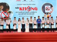 Nghệ An: Teen Nghi Lộc tìm hiểu về tác hại của thuốc lá điện tử và chất gây nghiện mới