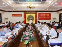Ban Thường vụ Tỉnh ủy đánh giá tình hình thực hiện nhiệm vụ năm 2023; nhiệm vụ, giải pháp chủ yếu năm 2024