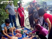 Nghệ An siết chặt quản lý hoạt động giết mổ gia súc trong dịp Tết