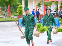 Bộ đội Biên phòng tỉnh Nghệ An phát động 'Tết trồng cây đời đời nhớ ơn Bác Hồ'