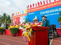 Thanh niên Đà Nẵng lên đường nhập ngũ