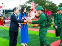 Thanh niên Đà Nẵng lên đường nhập ngũ