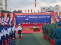 Thanh niên Đà Nẵng lên đường nhập ngũ