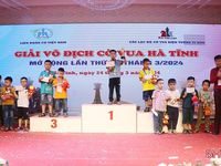 Trao 22 bộ huy chương tại Giải Vô địch cờ vua Hà Tĩnh