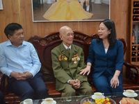 Quyền Chủ tịch nước Võ Thị Ánh Xuân tri ân anh hùng, liệt sĩ, chiến sĩ Điện Biên