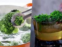9 mẹo giúp luộc rau xanh mướt, giòn ngon, không thâm đen