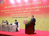 Phải đưa cuộc sống vào pháp luật trước khi đưa pháp luật vào cuộc sống