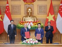 Việt Nam, Singapore trao đổi nhiều văn kiện hợp tác quan trọng