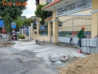 TP HCM: Công trình cải tạo vỉa hè đường Phan Đăng Lưu đang thi công ra sao?