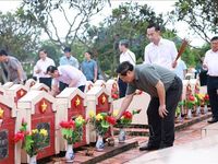 Thủ tướng Phạm Minh Chính tri ân người có công với cách mạng tại An Giang