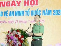 Lãnh đạo Bộ Công an dự Ngày hội toàn dân bảo vệ an ninh Tổ quốc tại tỉnh Hà Tĩnh